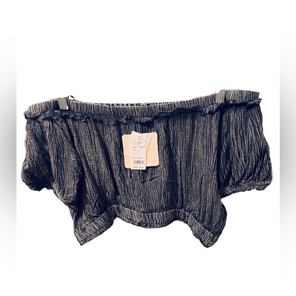 NWT KIWI + PUNCH CHARCOAL GRAY 2 PIECE SET Pants and top Medium - Picture 2 of 4